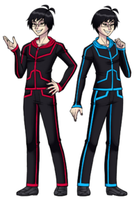 Along with Dennis, Kristy and Ben, the Tassin Twins are my favourite characters. I created them initially with the intention of being love interests for Ben but as I developed them they would become the story's most significant characters outside the Wyldcard team.