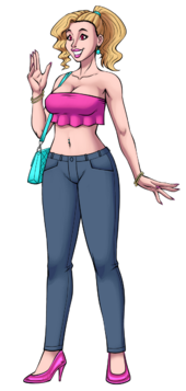 I'd initially planned on giving Rita a more significant role. However, much as I liked her, the needs of the story came first and I decided I couldn't justify giving so much focus to a non-tamer. She plays a more minor role now, with much of her plot threads and development having been handed off to other characters.