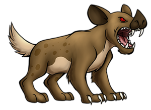 No wings! I like the idea of Kreatures actually losing features as they metamorphose. Some readers may have mistaken Zarlar for some sort of dog or hyena but its design is actually more like a sabre-toothed cat with the head of a vampire bat.