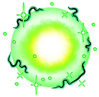 I suppose one could think of Mystery Kreatures as my equivalent to "Legendaries", but I already have mythical beasts as normal Kreatures, so to set them apart I decided to make them cryptids instead. I also thought it would defy expectation if they were no more or less powerful than normal Kreatures. Anyway I think I might have subconsciously gotten the idea for Psyorb from "Ghostwriter", a kids show from the 90s.